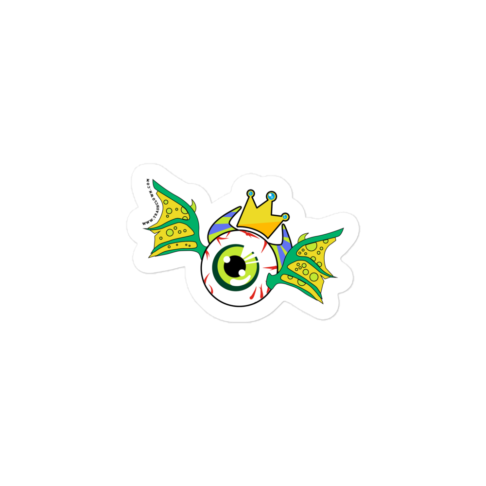 Eyeball Demon Prince Sticker