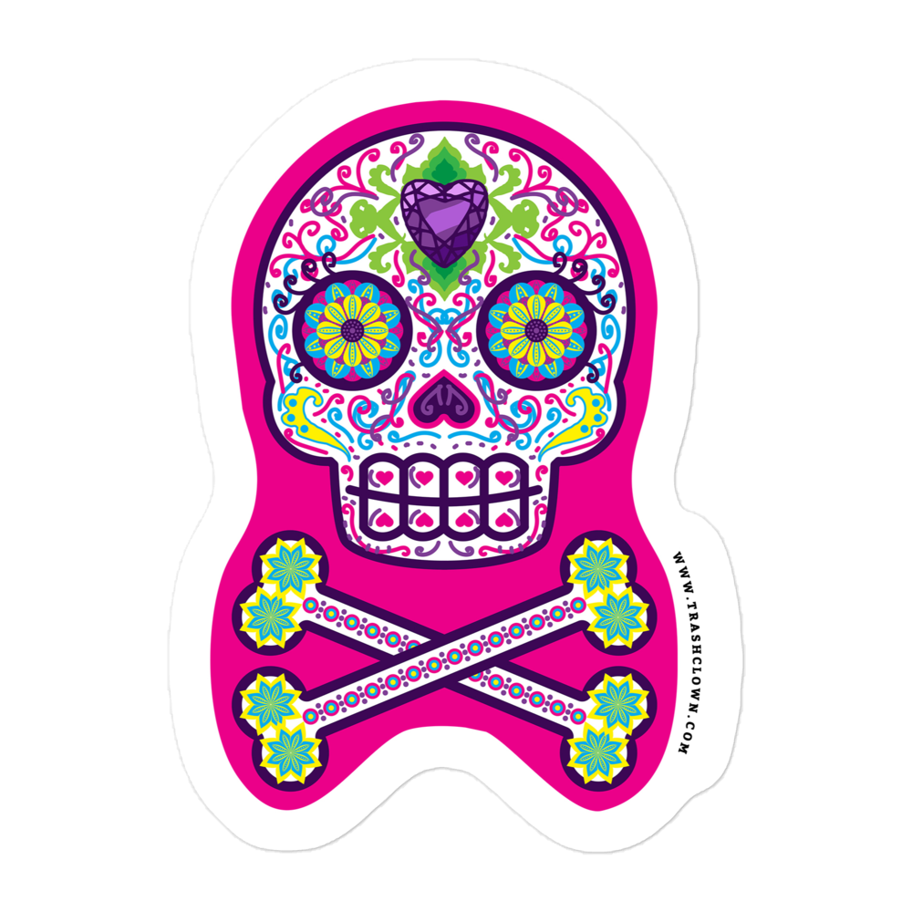 Skull Sticker