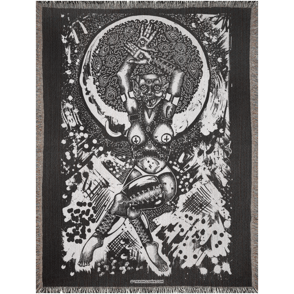 Fall of Ophanim Woven Blanket