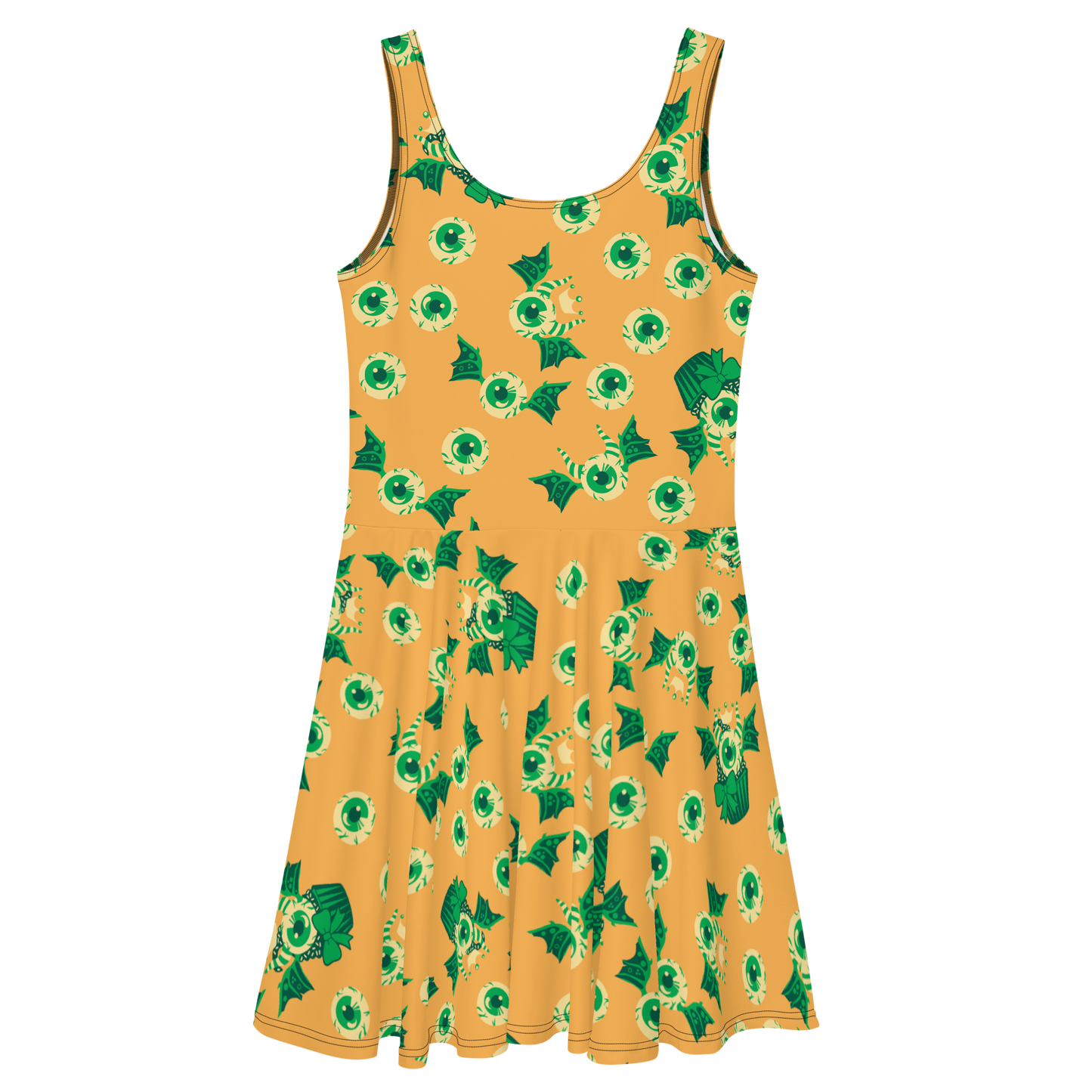 Eyeball Papaya Skater Dress