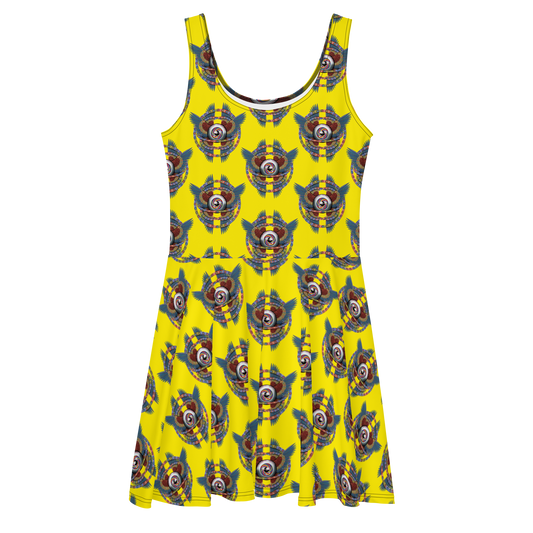 Ophanim Clown Core Skater Dress