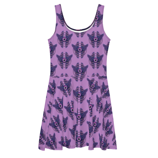 Ophanim Vaporwave Skater Dress